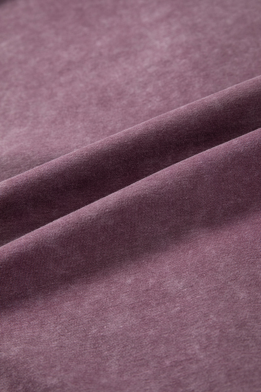 Valerian Mineral Wash Exposed Seam Side Slit Sweatshirt