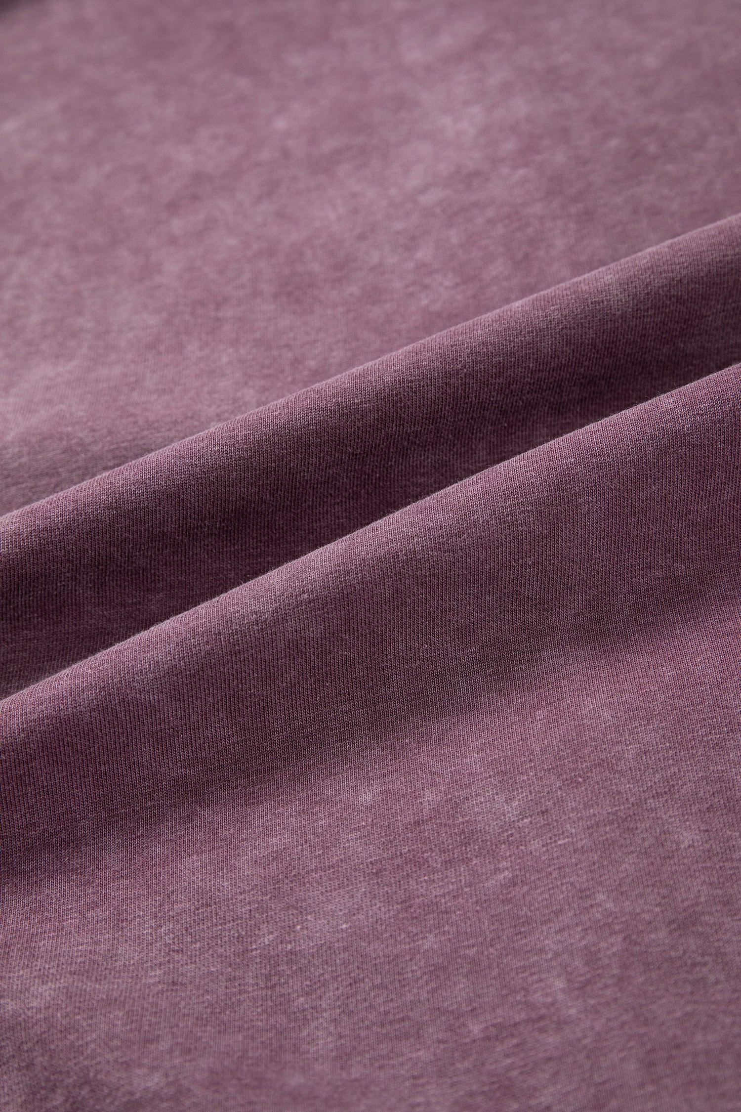 Valerian Mineral Wash Exposed Seam Side Slit Sweatshirt