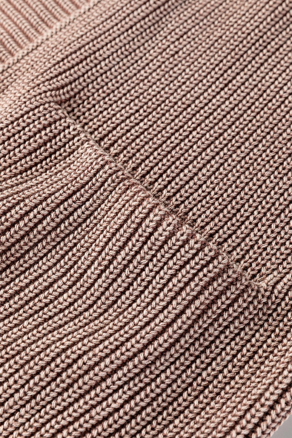 Dark Brown Mineral Wash Exposed Seam Patchwork Knit Open Sweater Cardigan