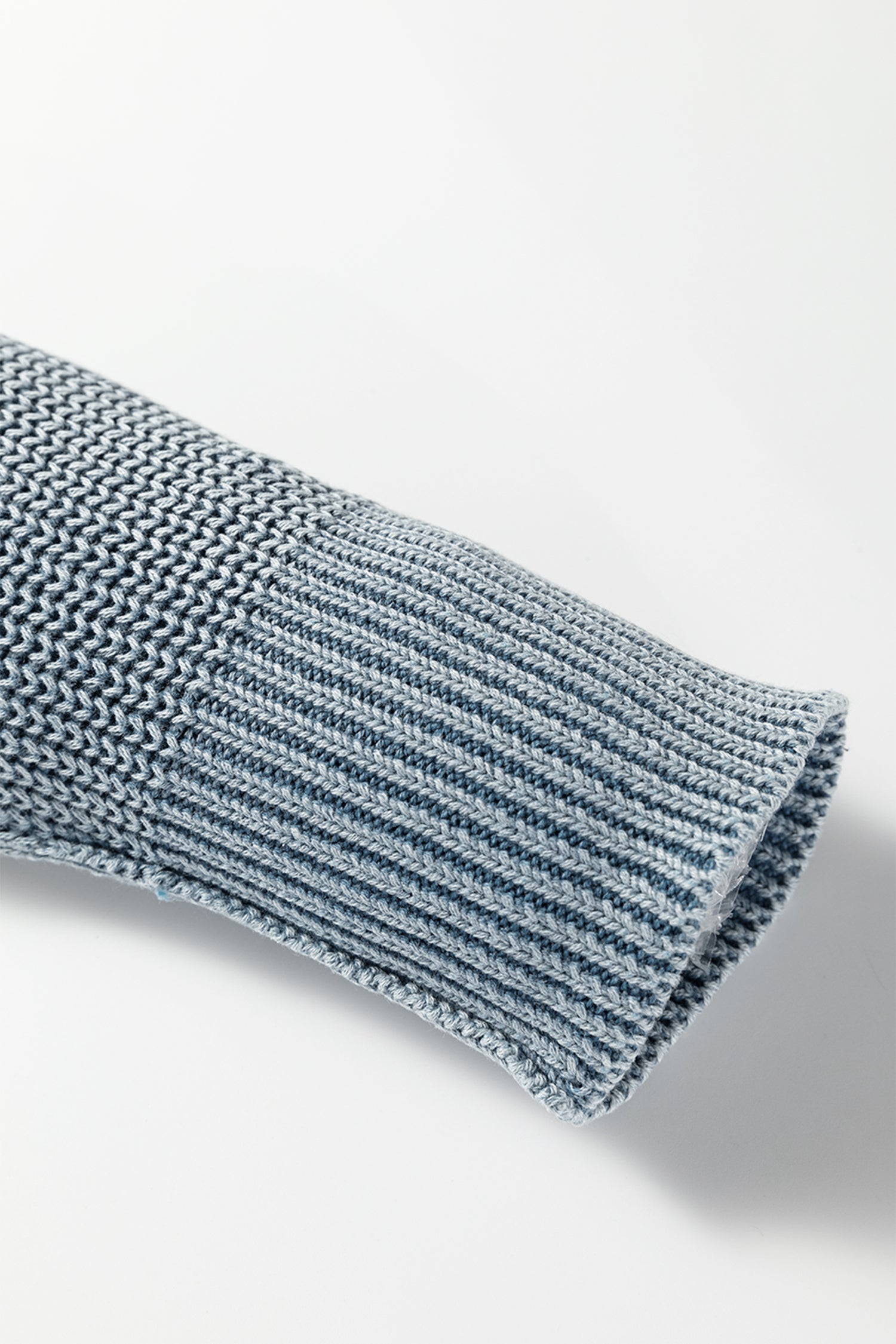 Dark Brown Mineral Wash Exposed Seam Patchwork Knit Open Sweater Cardigan