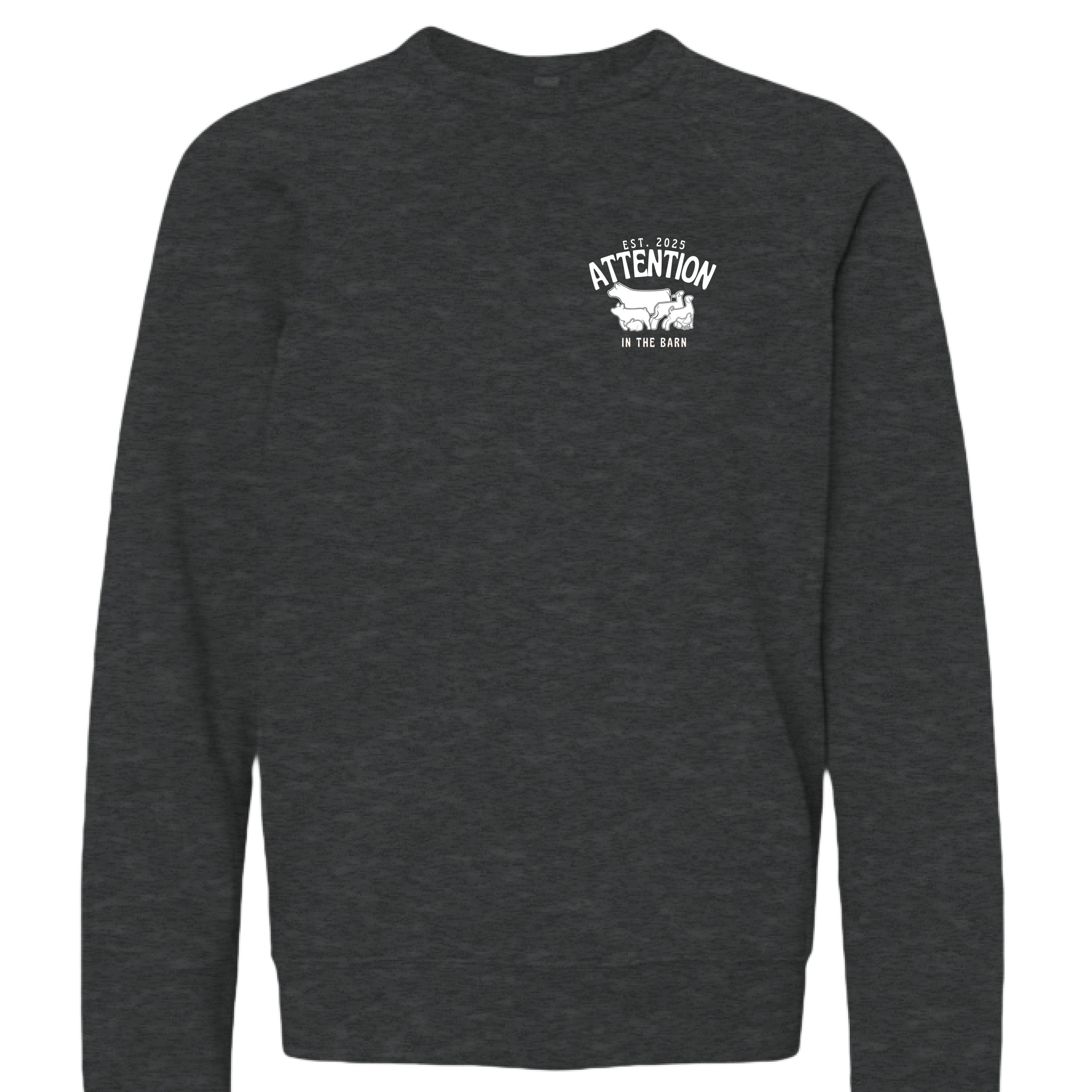 Dark Grey Heather - FRONT
