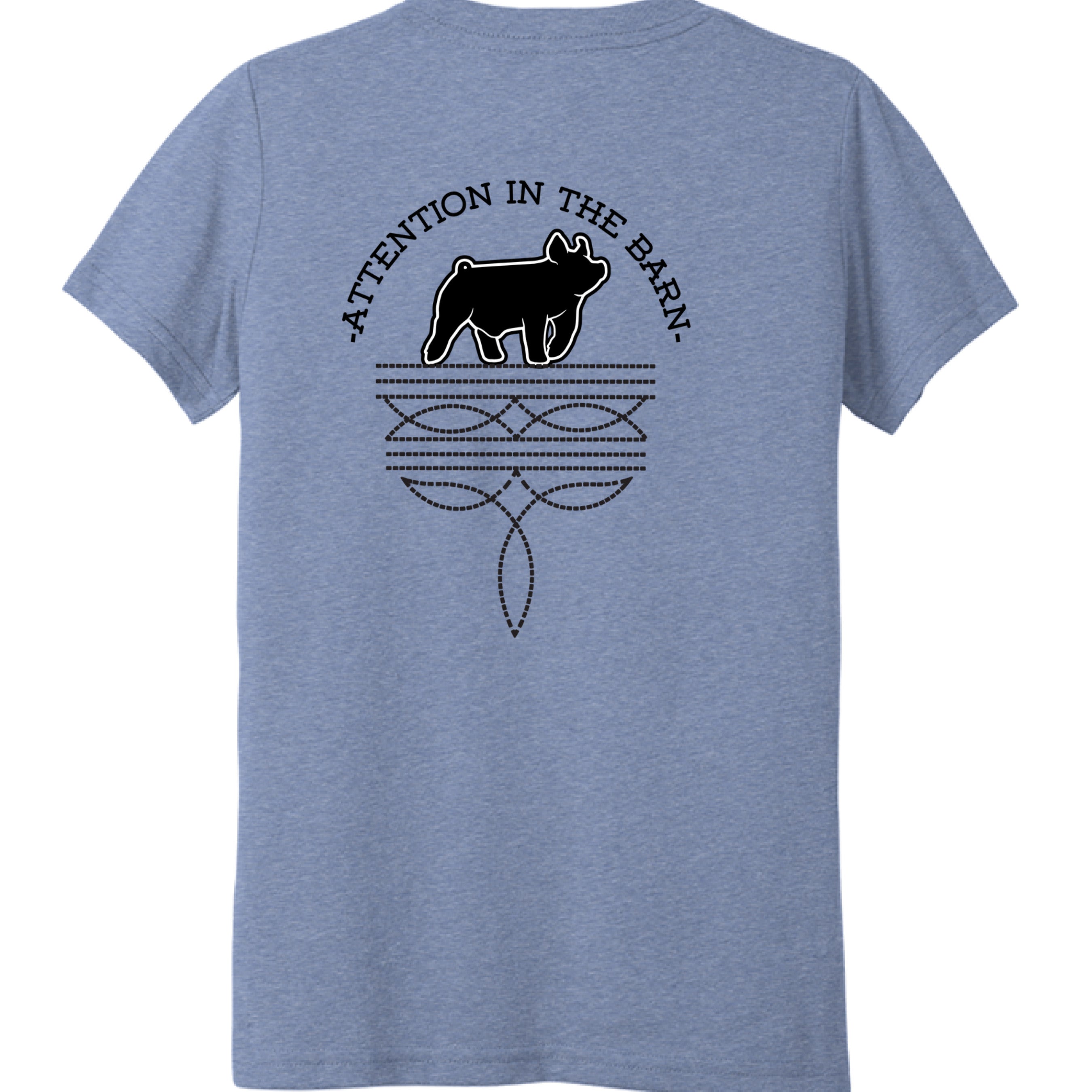 BLUE TRIBLEND - BACK