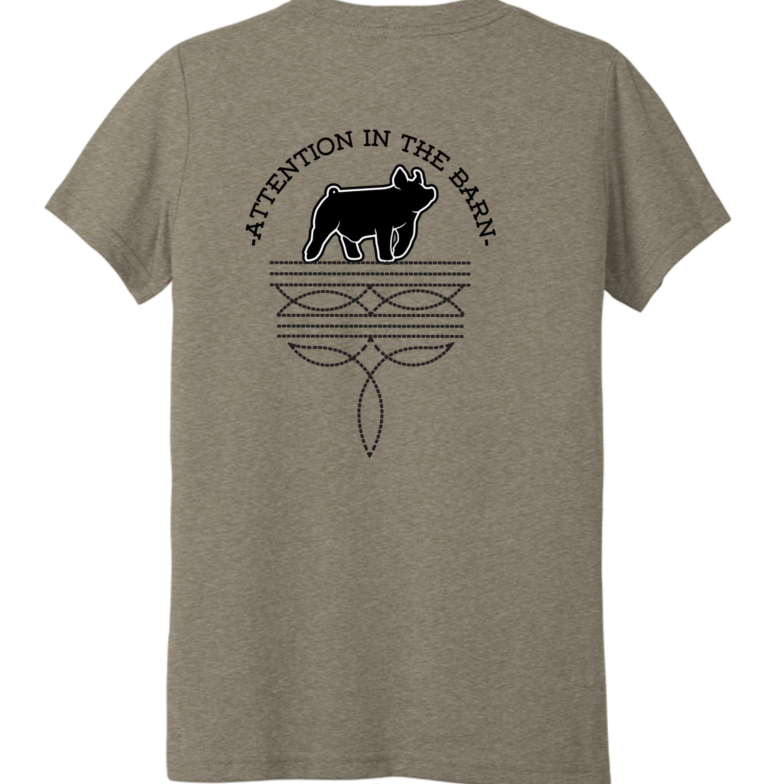 OLIVE TRIBLEND - BACK