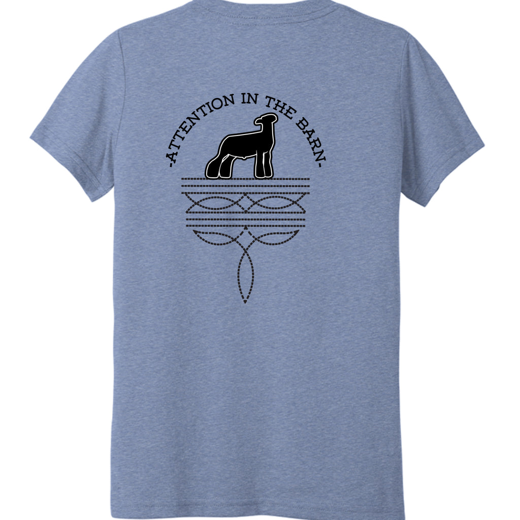 BLUE TRIBLEND - BACK