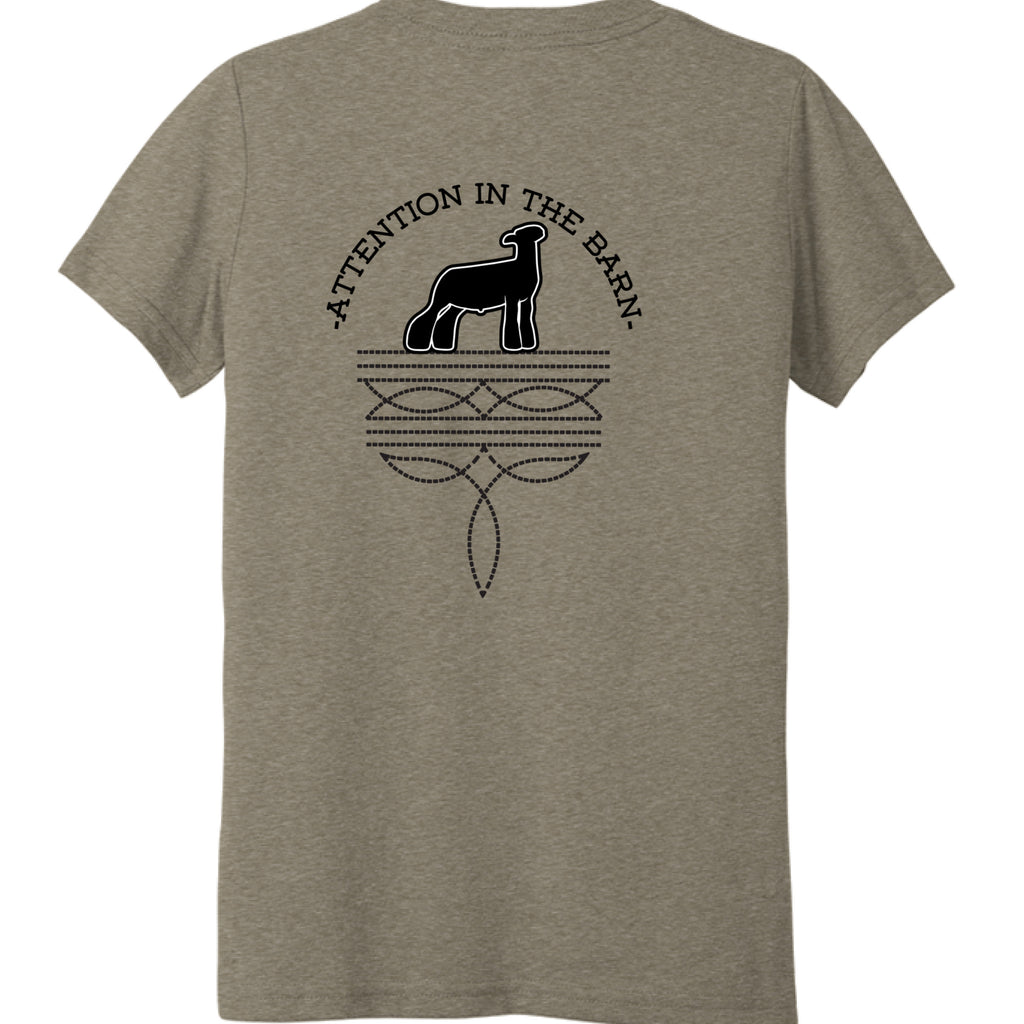 OLIVE TRIBLEND - BACK