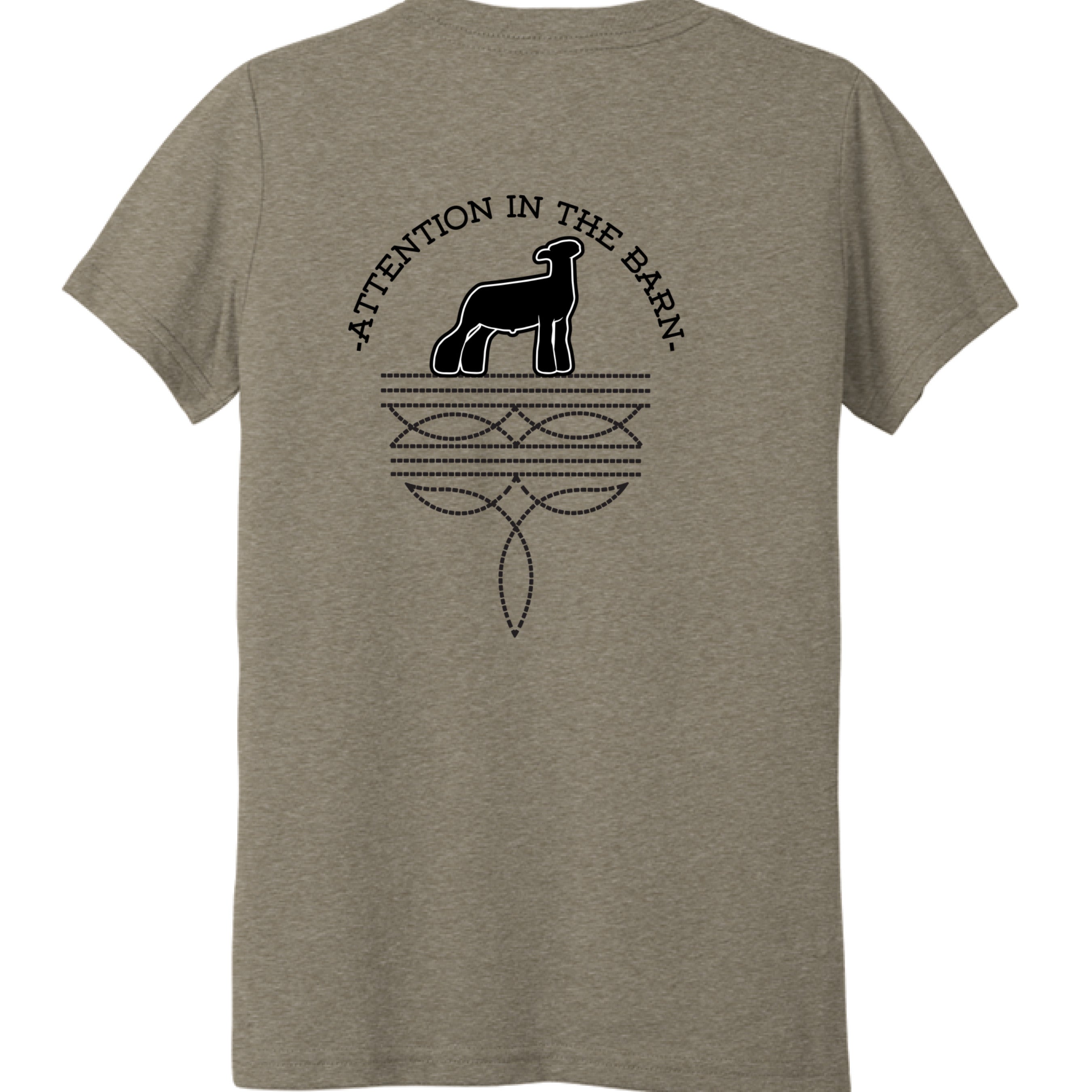 OLIVE TRIBLEND - BACK