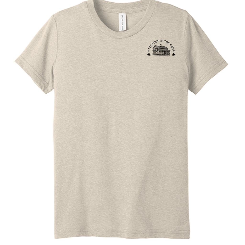 Solid Natural Triblend - FRONT