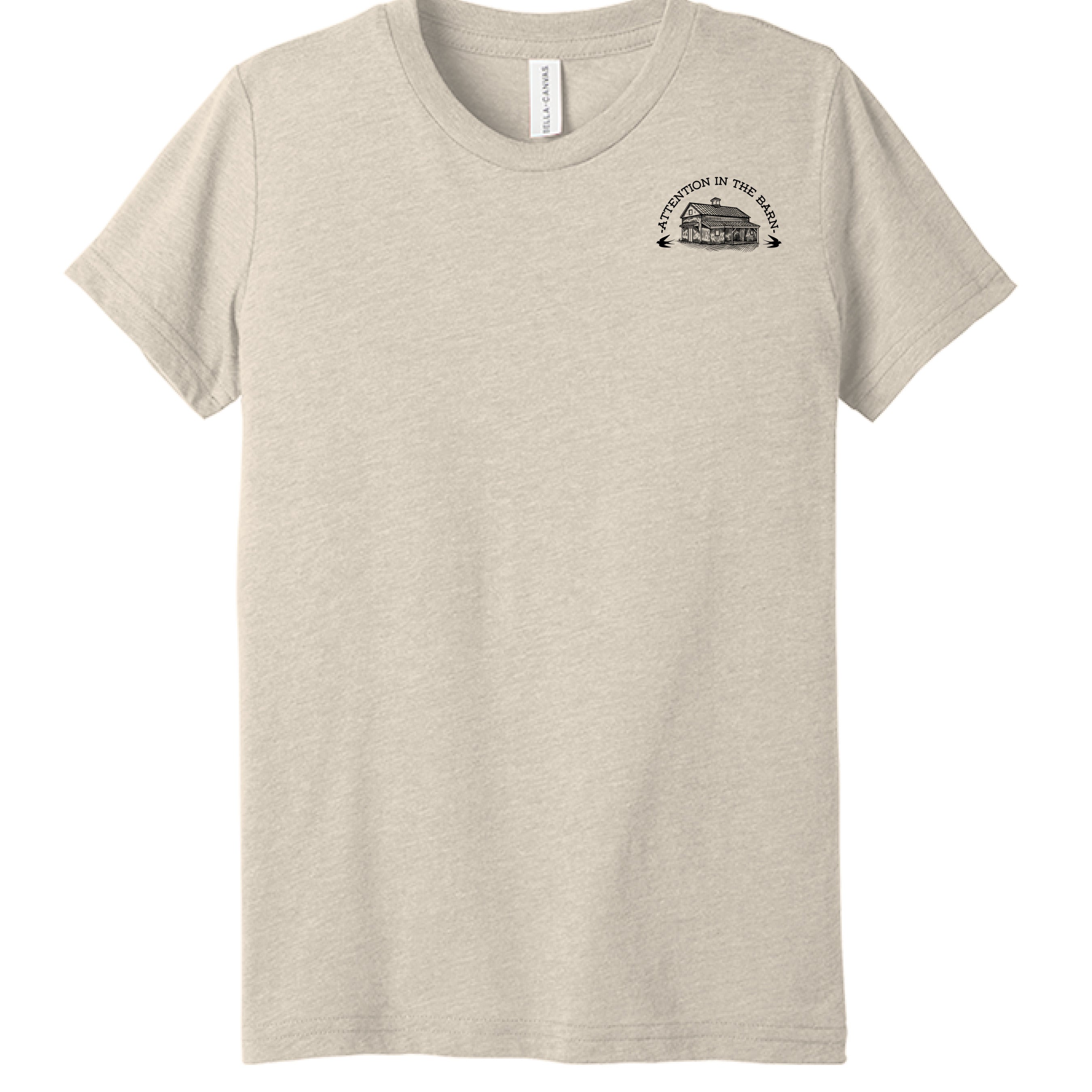 Solid Natural Triblend - FRONT