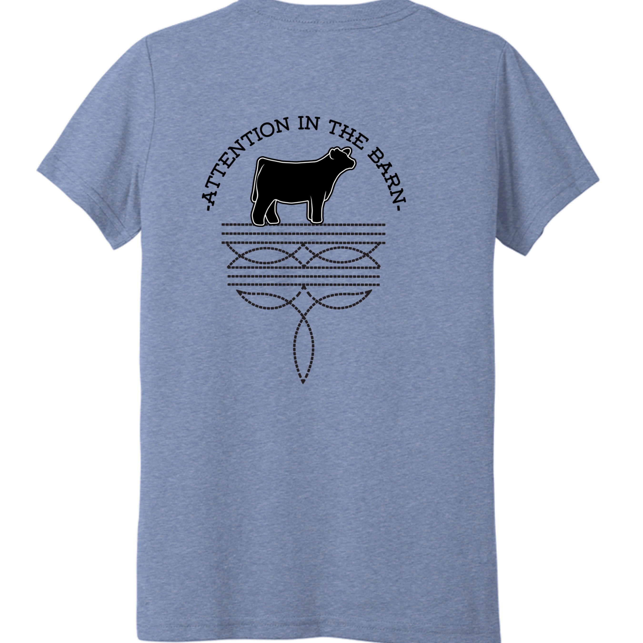 BLUE TRIBLEND - BACK