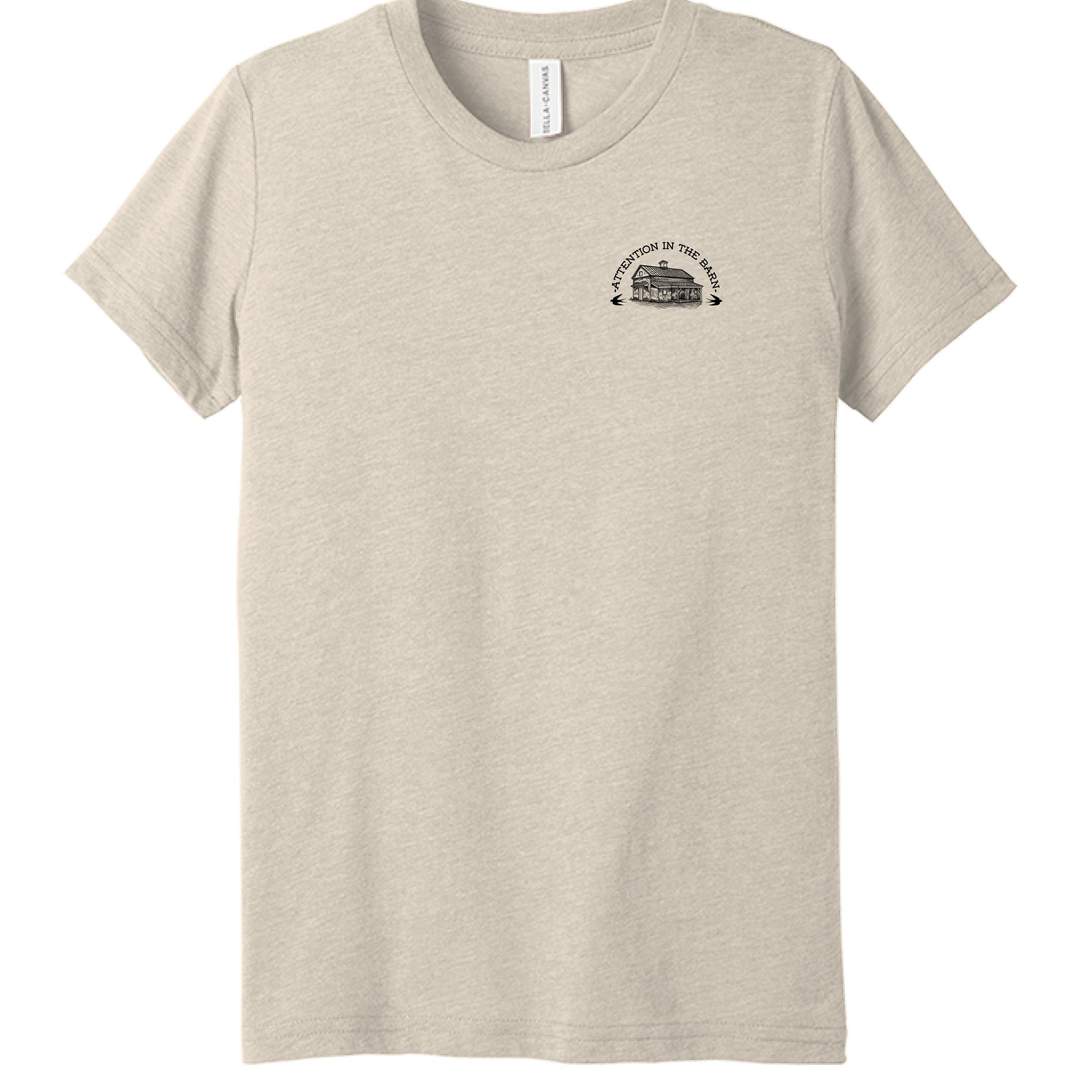 Solid Natural Triblend - FRONT