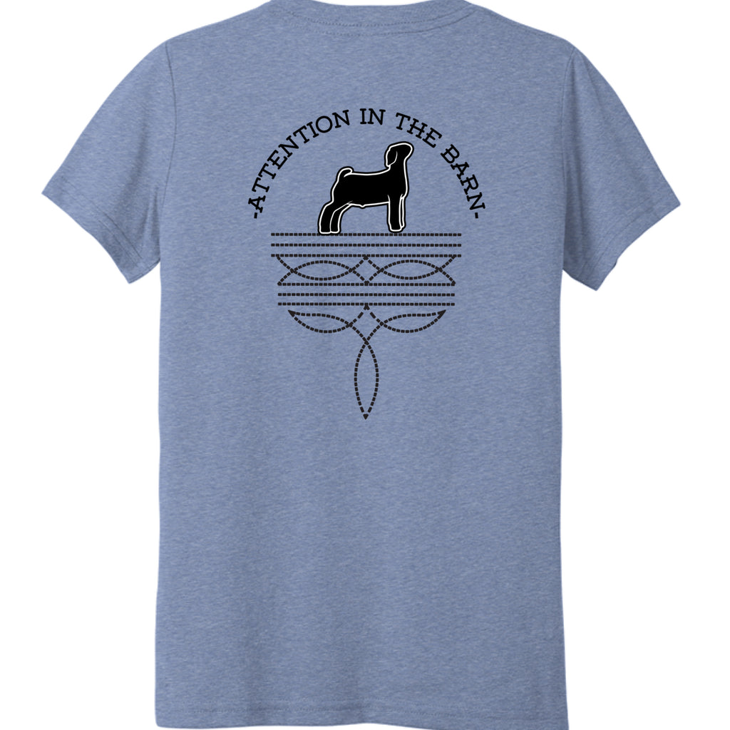 BLUE TRIBLEND - BACK