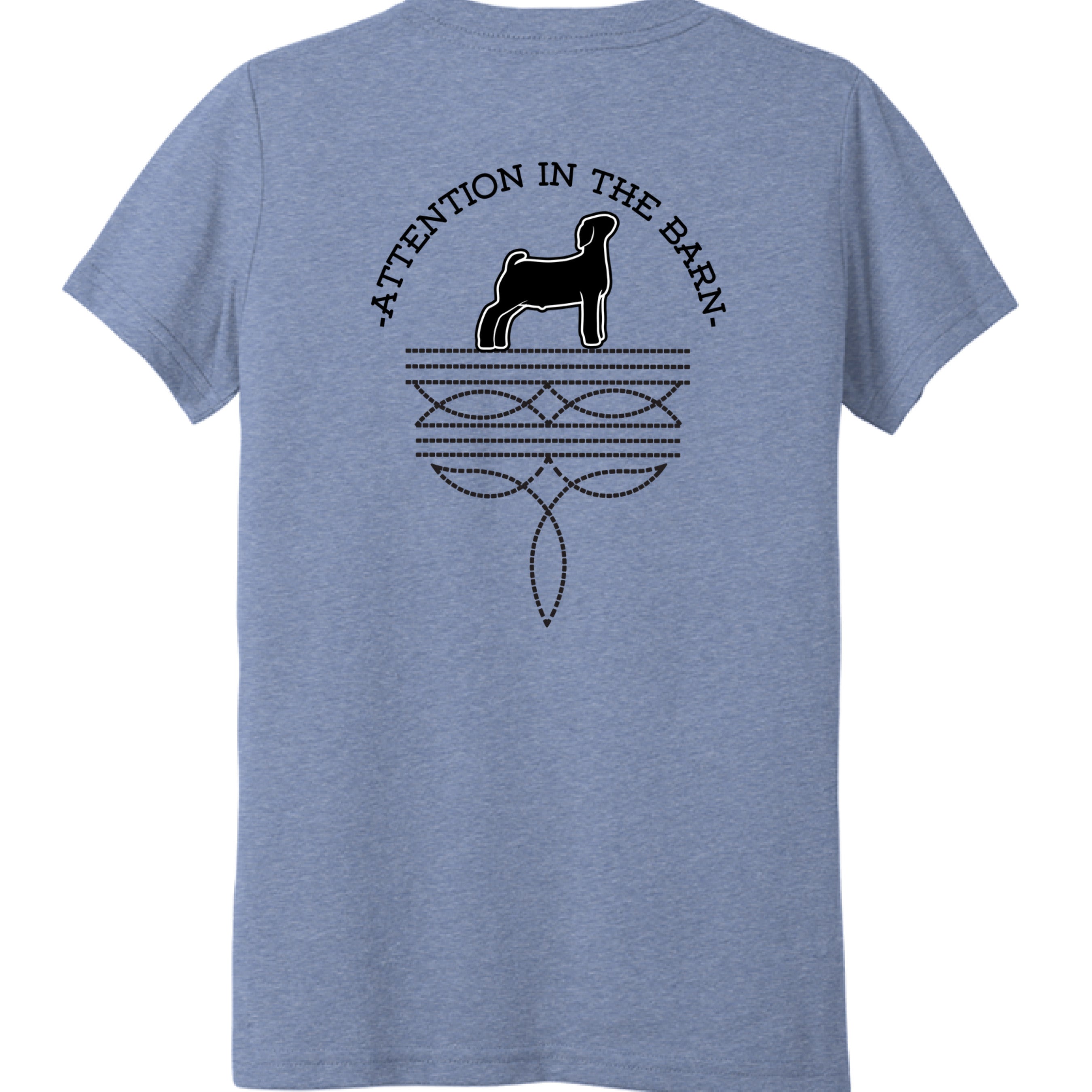 BLUE TRIBLEND - BACK