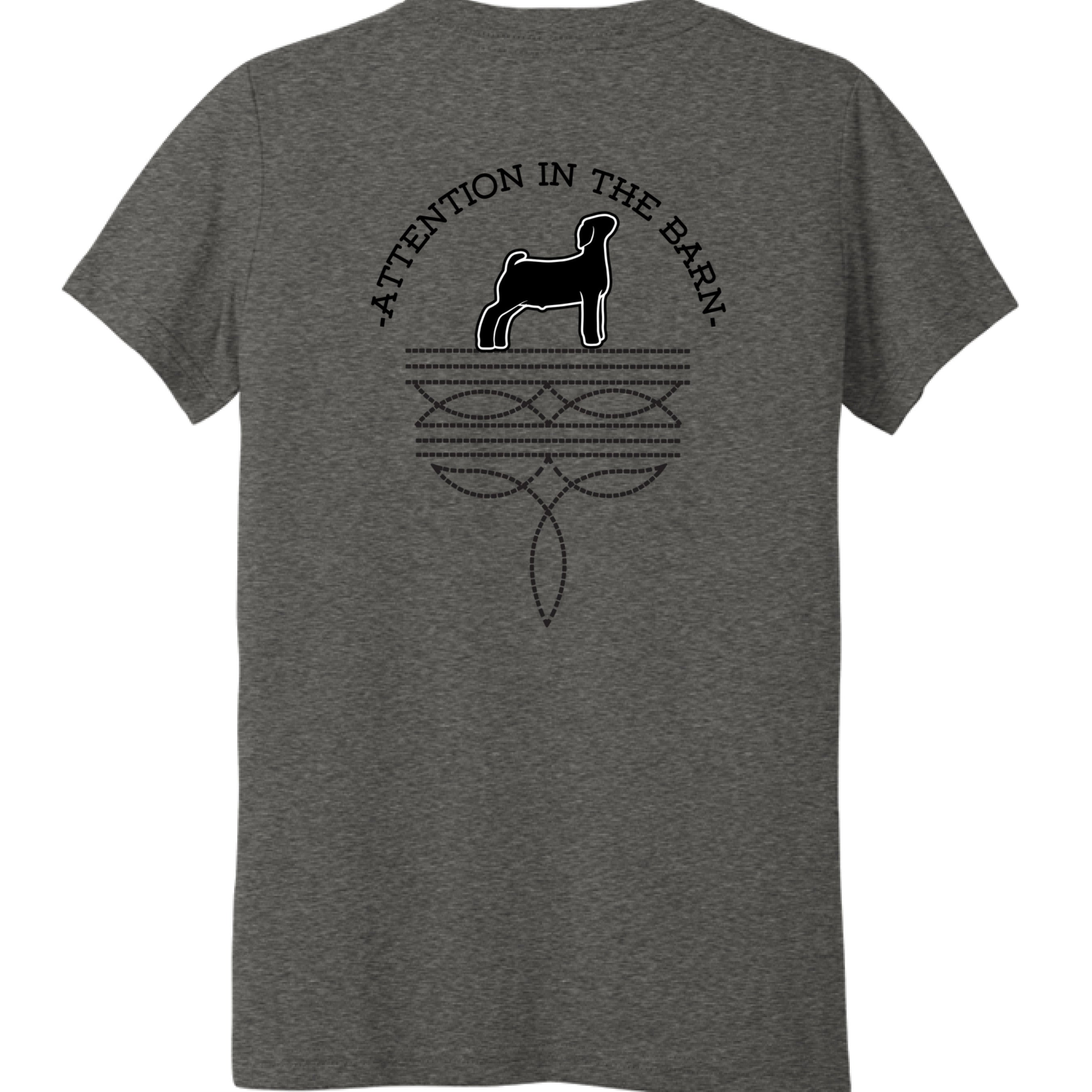 CHAR BLK TRIBLND - BACK