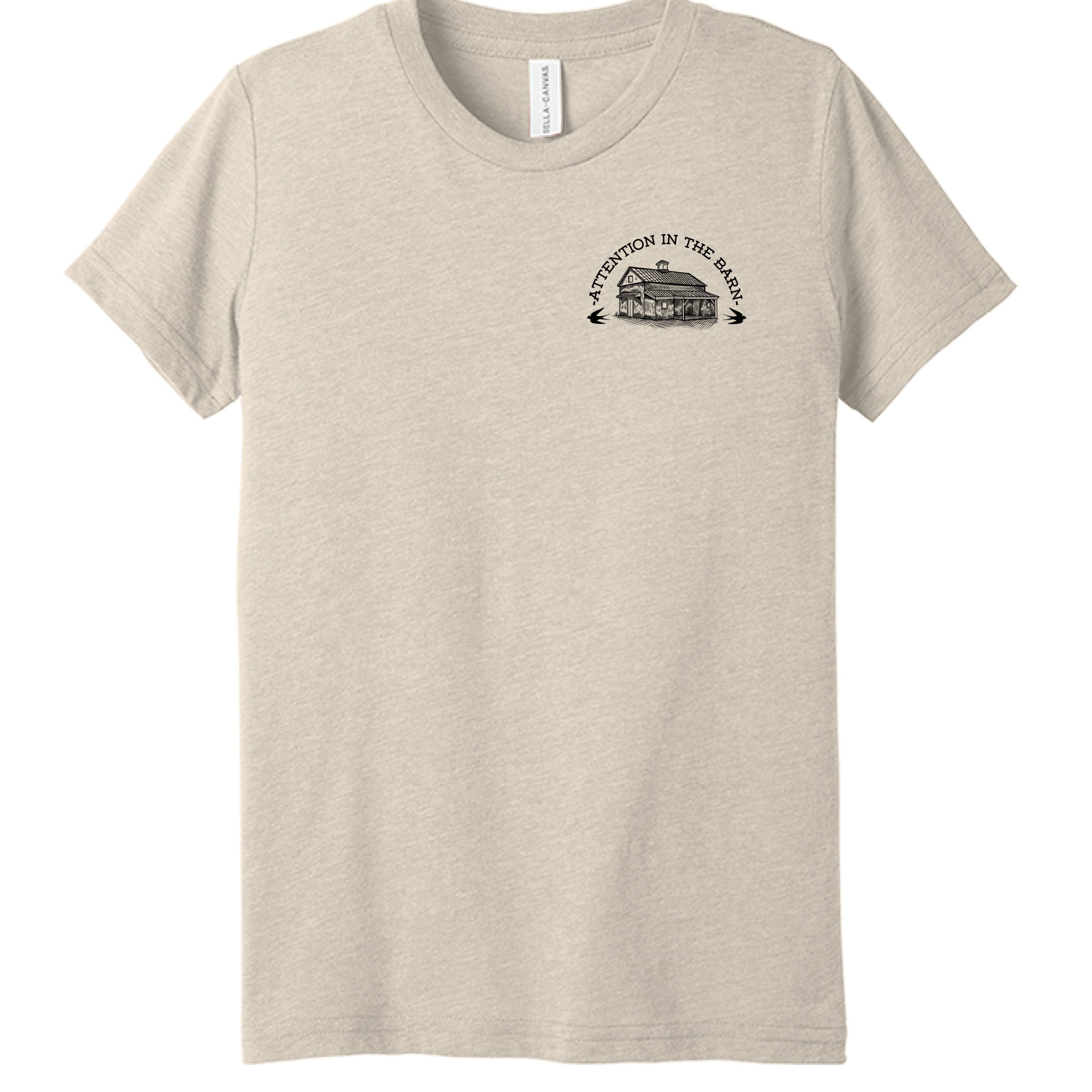 Solid Natural Triblend - FRONT