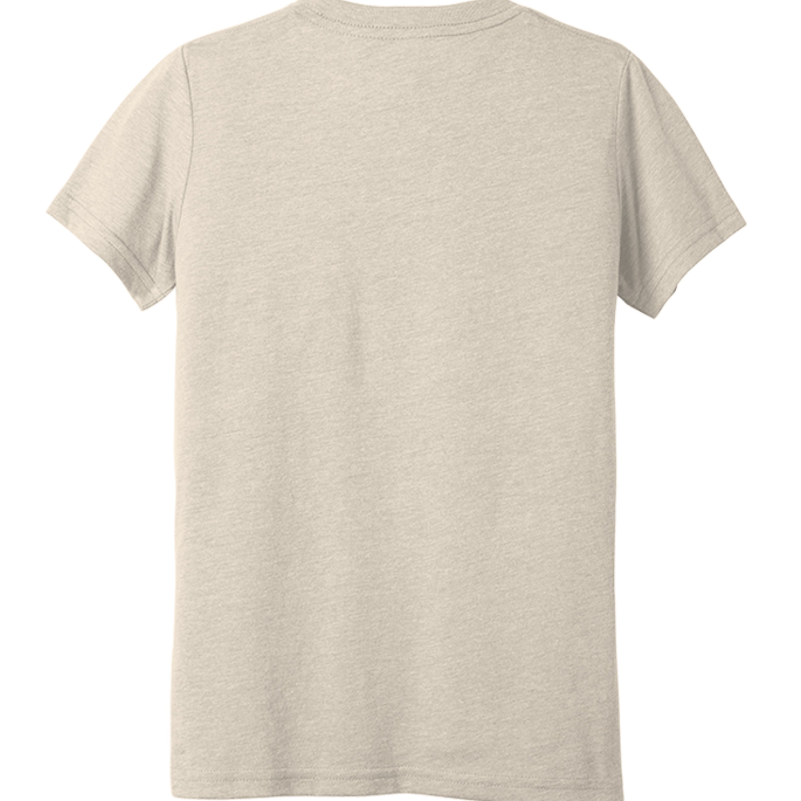 Solid Natural Triblend - BACK