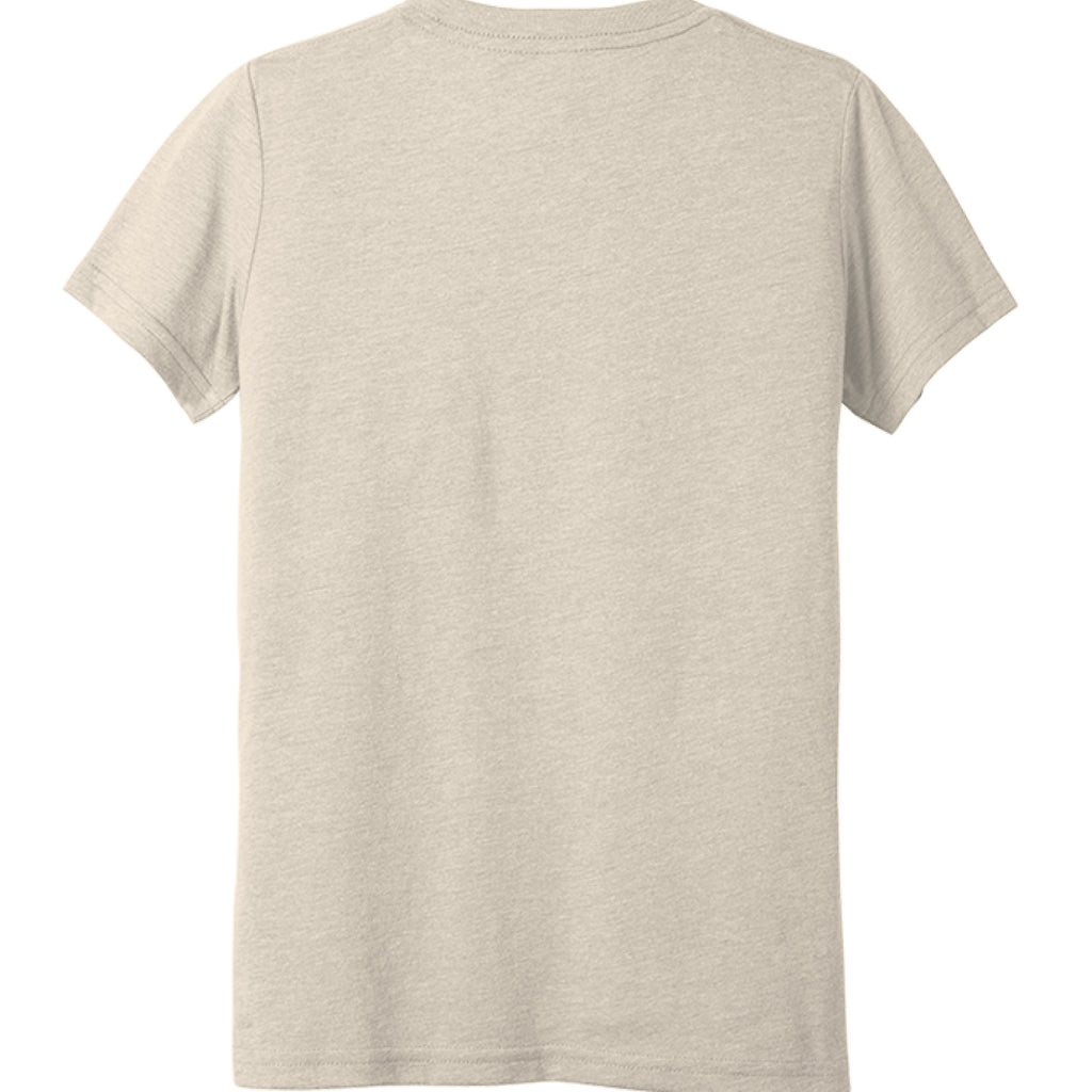 Solid Natural Triblend - BACK