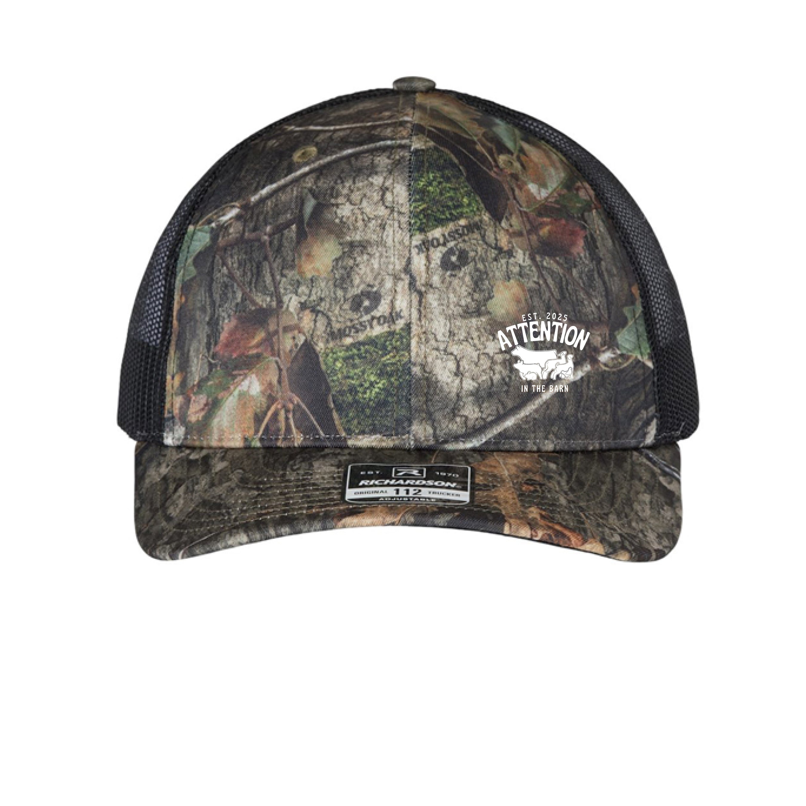 Mossy Oak Country DNA/ Black - FRONT