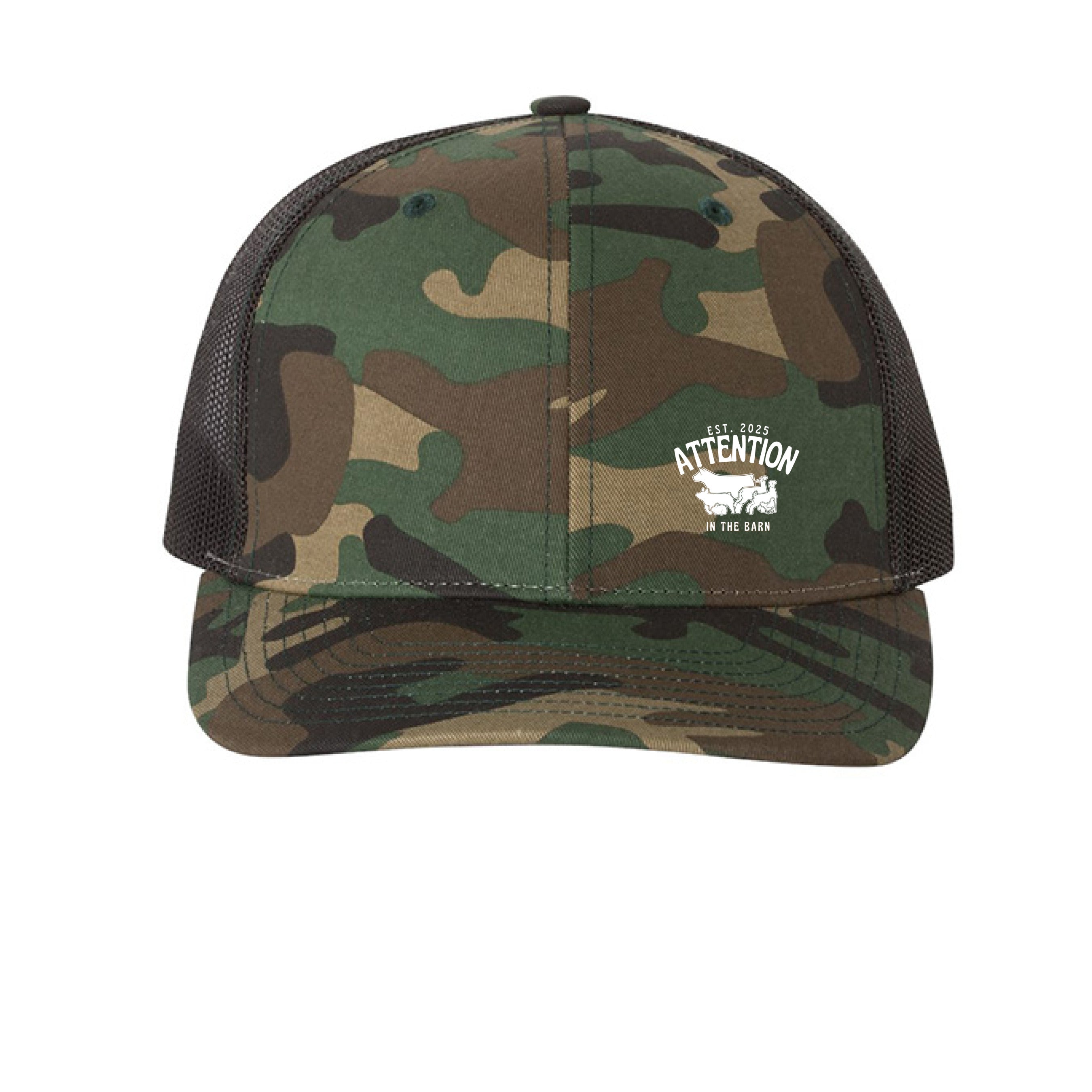Army Camo/ Black - FRONT